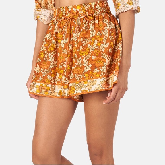 zimmermann andie relaxed short in terracotta - Picture 5 of 13